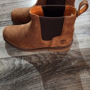 Brown Timberland Ankle Boots